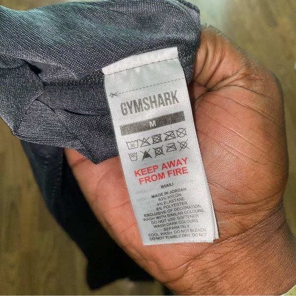 Gymshark Black Leggings Athletic Stretch Fit - Picture 8 of 8